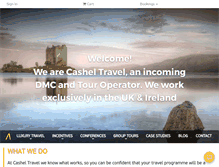 Tablet Screenshot of casheltravel.com